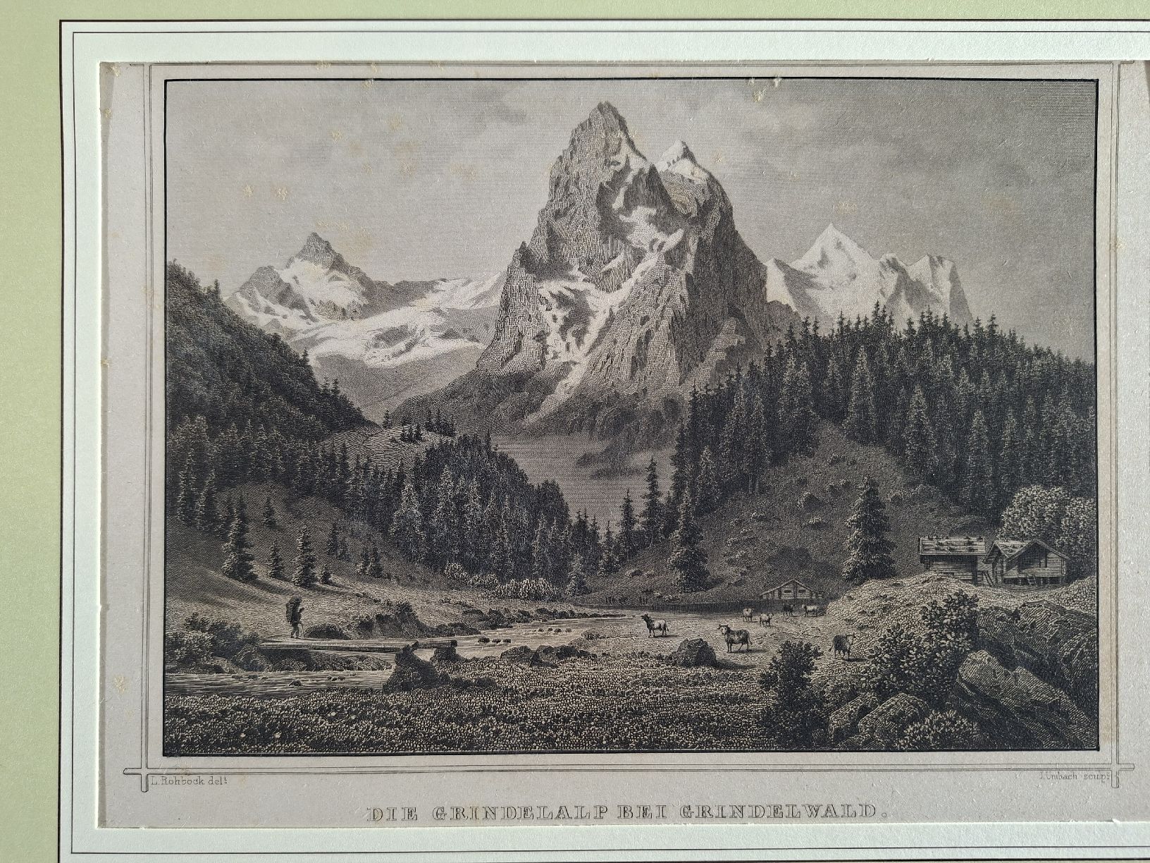 Stiche: Lot 11  5 Stiche berner Oberland  – Gebraucht aus Grindelwald von carro5 9
