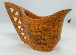Rahmkug Holz Savoyen Balkan petit crémier bois Savoie 9 cm