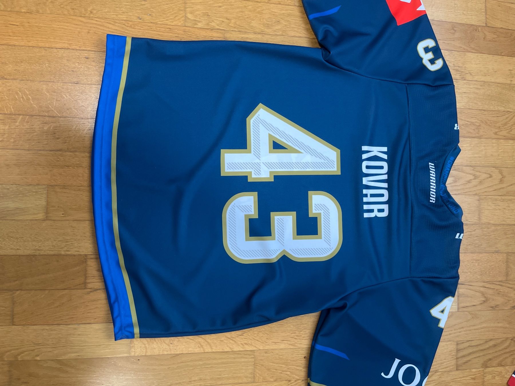 Scarpe, pantaloni & magliette da ginnastica: EVZ CHL Trikot #43 Kovar saison 22/23 – Usato da Nottwil venduto da Jan_9bbr 1