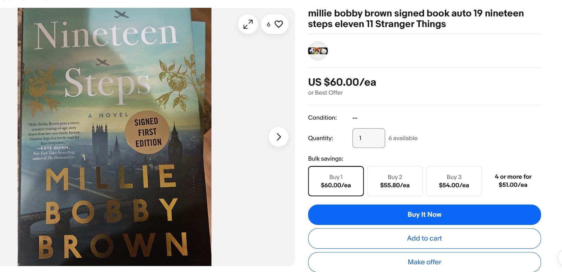 Autogramme: Stranger Things Millie Bobby Brown Autogramm ORIGINAL  COA! – Neu (gemäss Beschreibung) aus Solothurn von StarsInYourHome 6