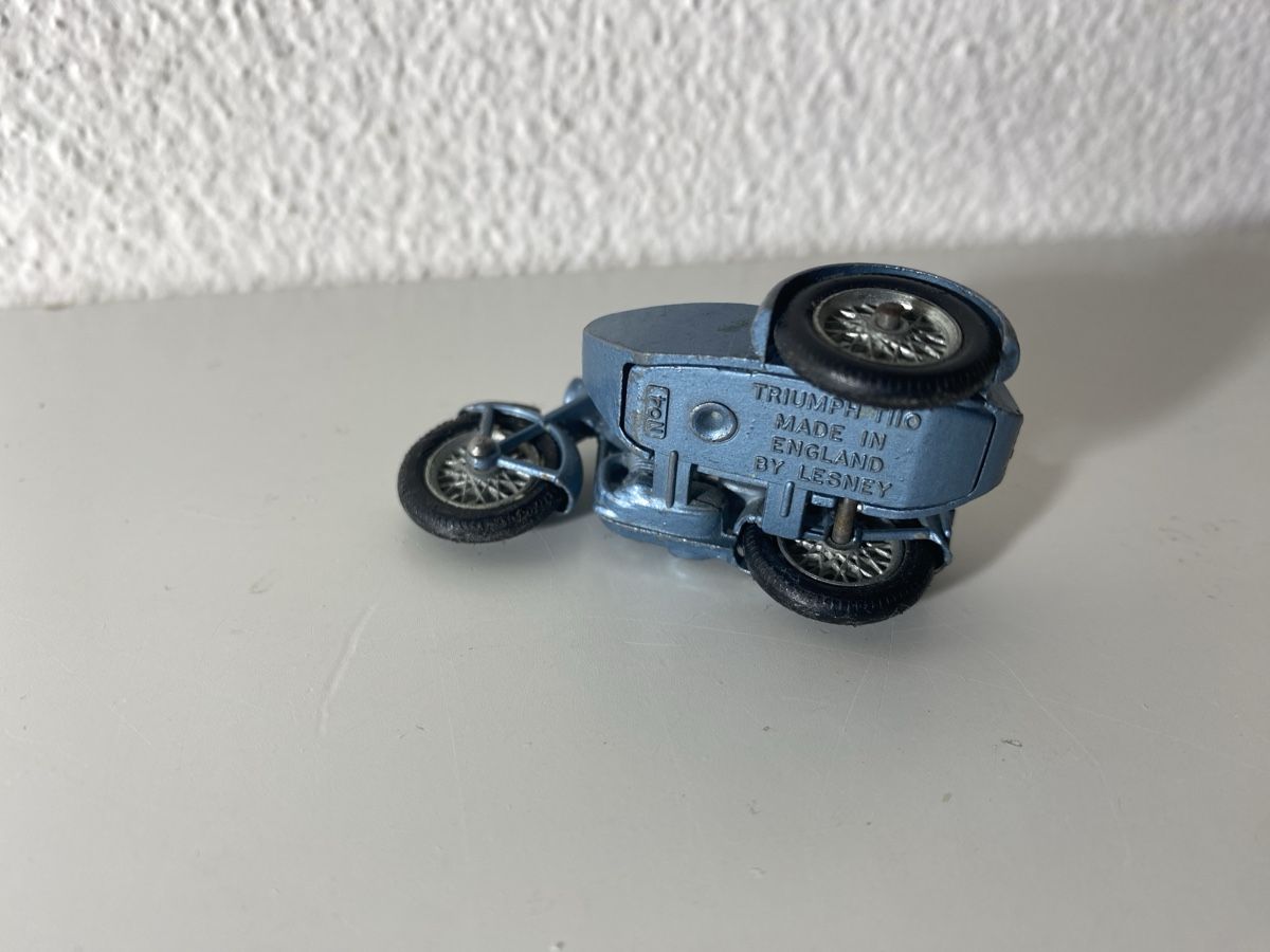 Lesney Modellini d'auto: Lesney Triumph Motorrad – Usato da Winterthur venduto da ben_9vxx 3