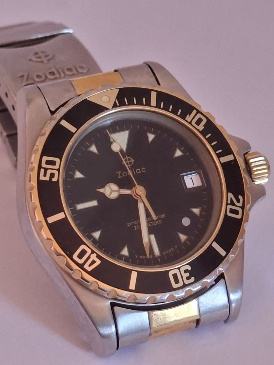 Zodiac Montres: Zodiac Professional Diver 20ATM 90' – D'occasion à Murten par Elvezio