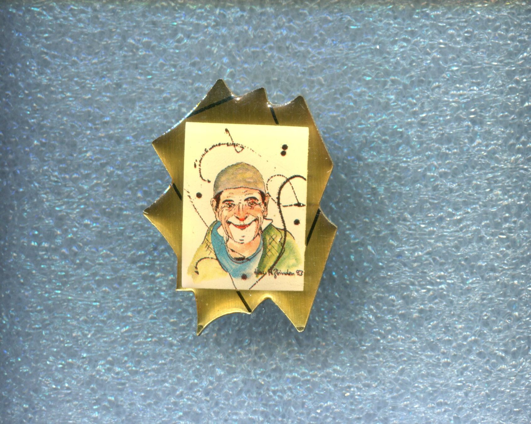 Placchette & Badge: CLOWN  – Usato da Winterthur venduto da Sammleroase