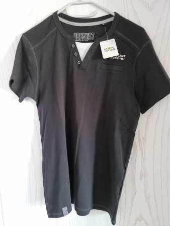 T-Shirt schwarz mit weissem Einsatz ⚫️  neu