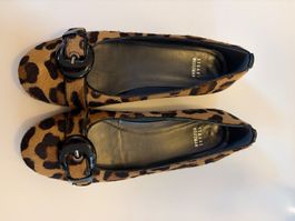 Stuart Weitzman Ballerinas, Leopardenlook, Grösse 38,5
