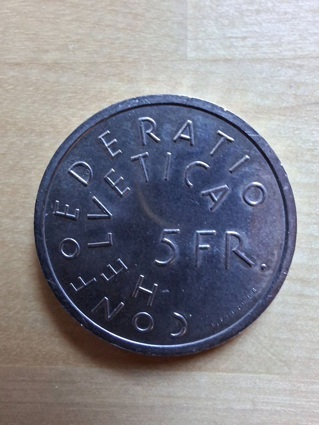 Tutti le monete: 5 Fr Gedenkmünze – Nuovo (secondo la descrizione) da Mühlebach (Goms) venduto da jad_bg6z 1