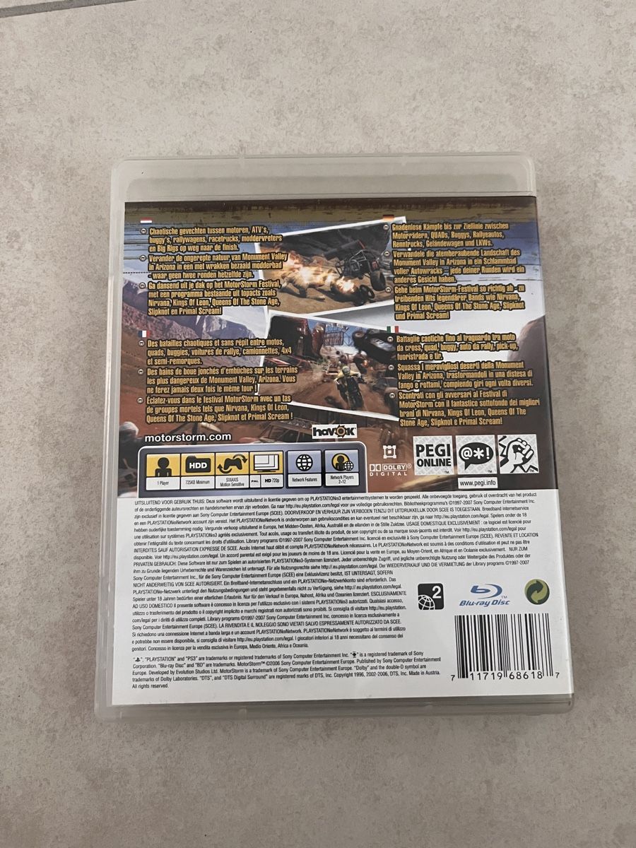 Giochi: MotorStorm PlayStation 3 PS3 Spiel – Usato da Suhr venduto da SchnapperCH 1