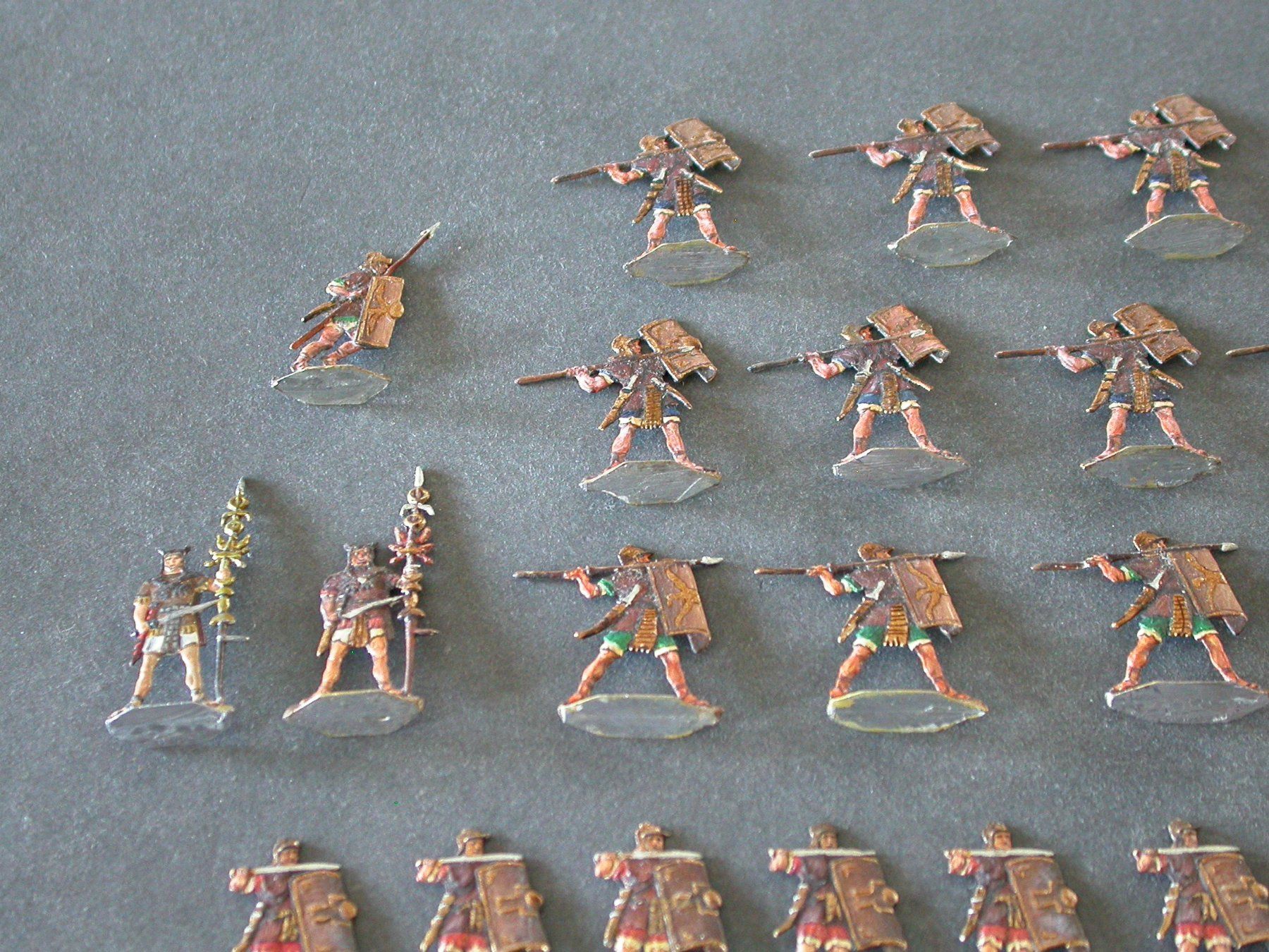 Statuette: Zinnfiguren: Römische Legionäre – Usato da Zürich venduto da Marcel6887 2