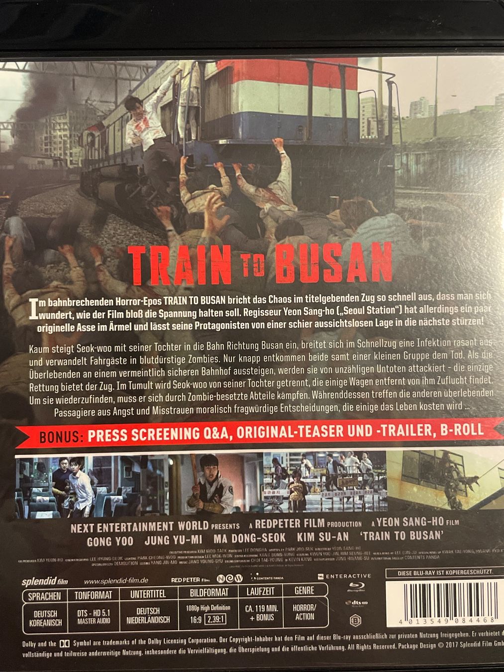Alle DVDs: Train to Busan (2016) – Neu (gemäss Beschreibung) aus Waldenburg von Gonzo8 1