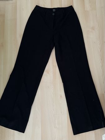 ESPRIT Damen Anzughose Schwarz Grösse 36 guter Zustand