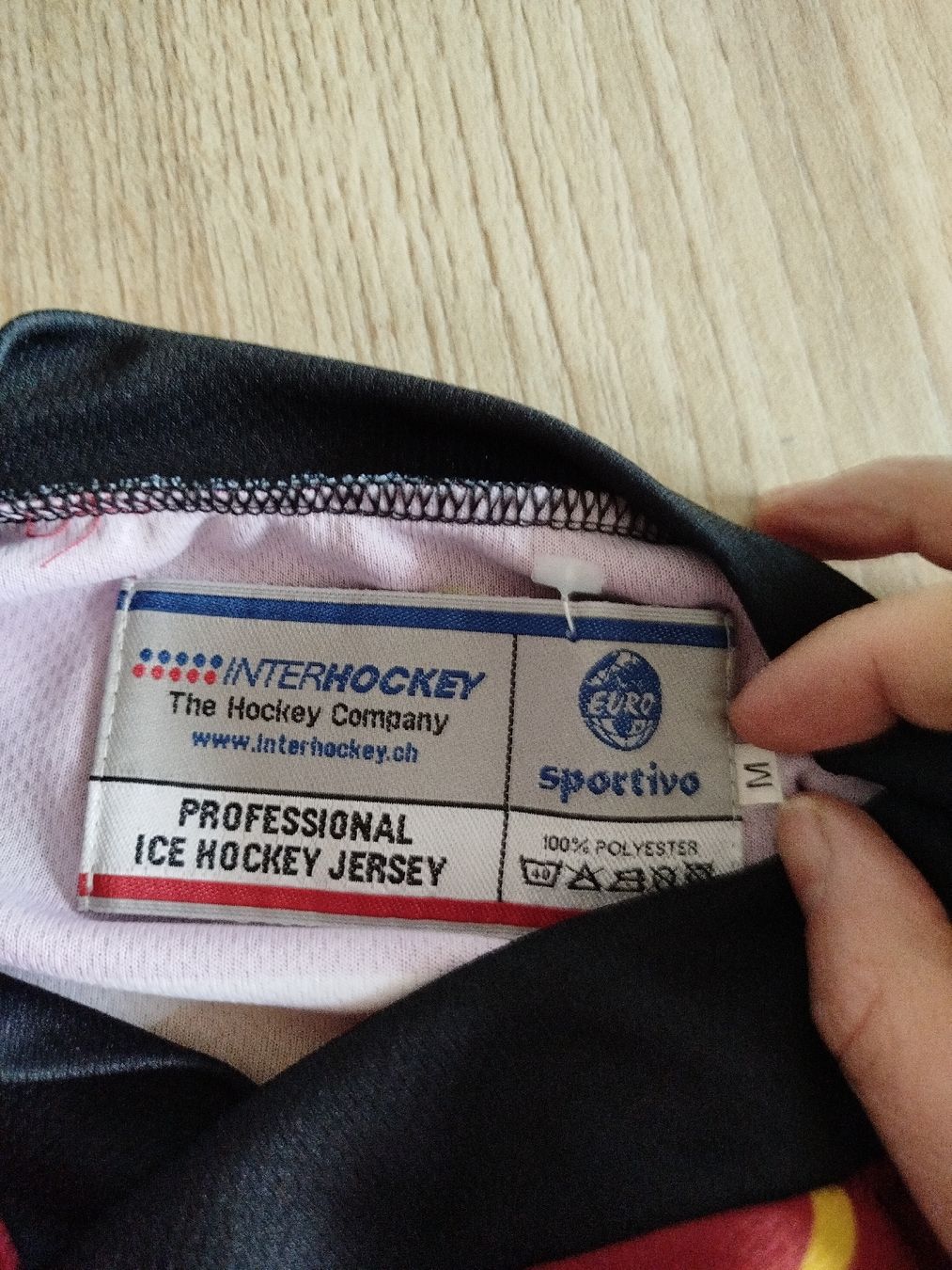 Maillot De Hockey EV Zug Suisse - Taille M - Saison 2009-2010 - Marque TFS - Occasion Bon état