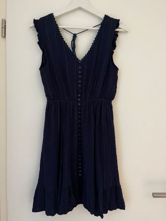 Lili et Lala robe, rock bleu marine / dunke blau