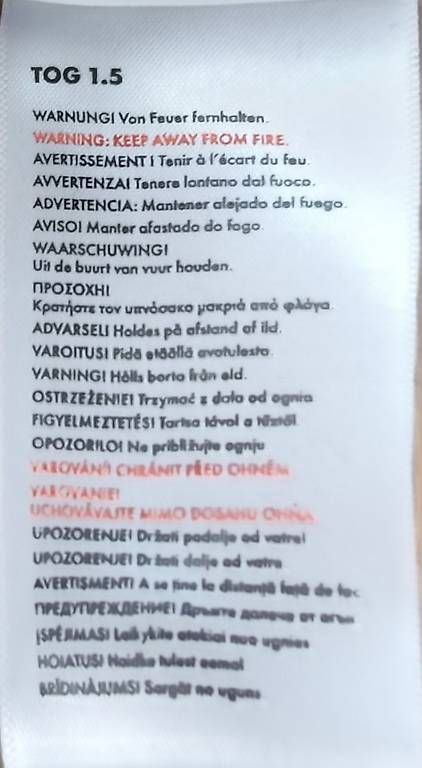 Lupilu Pigiama & Simili: Schlafsack 1.5 TOG, Gr. 90 – Nuovo (secondo la descrizione) da St. Gallen venduto da ned_v9st 3