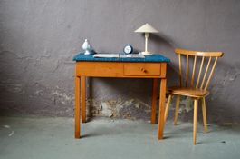 Coiffeuse bureau de dame ancien style vintage  moderniste