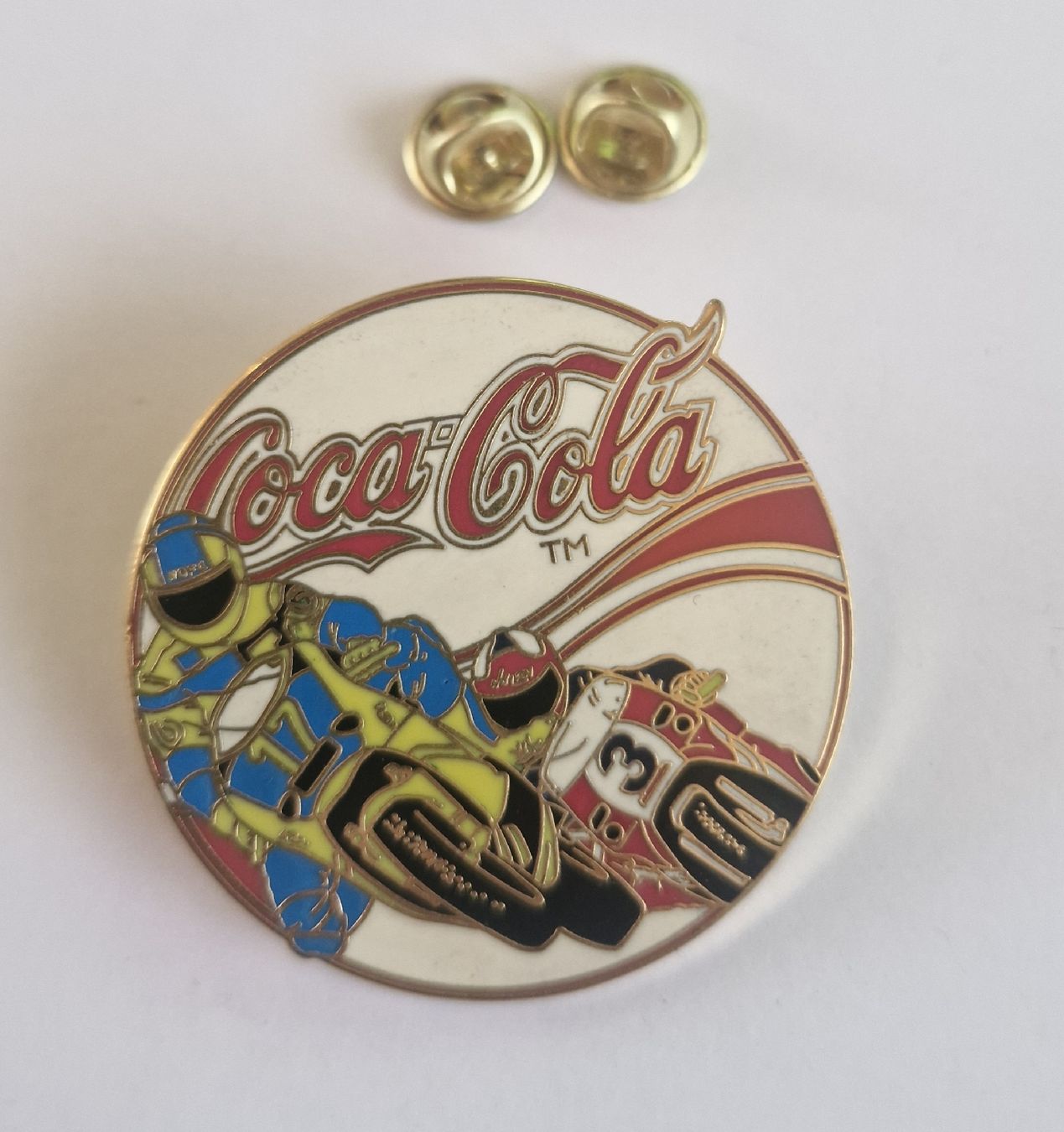 Coca-Cola Plaketten & Abzeichen: Coca-Cola Pin/Anstecker Speedway Series 92, 1993, Vintage – Gebraucht aus Grenchen von 170