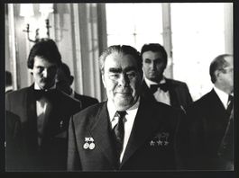 Fotografie Leonid Breschnew in Bonn im J