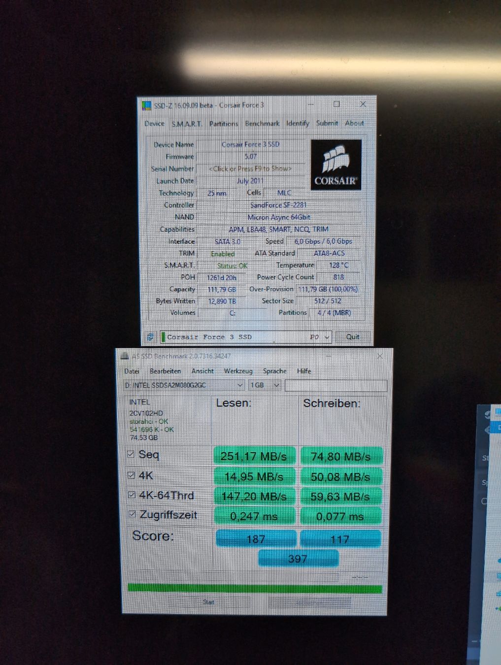 Intel Disques durs: Intel SSD 80G – D'occasion à Deitingen par B_ene 1