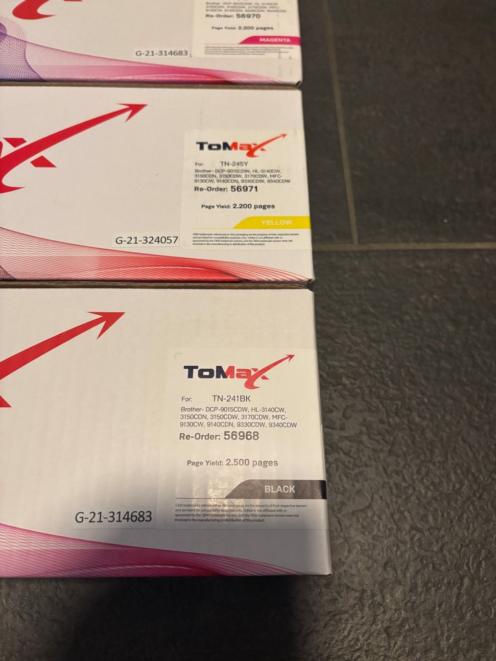 Cartucce per stampanti & toner: Drucker Toner Premium Multipack BLK/CY/MA/YE – Nuovo e nell'imballaggio originale da Lugnorre venduto da serge.morgenegg 2