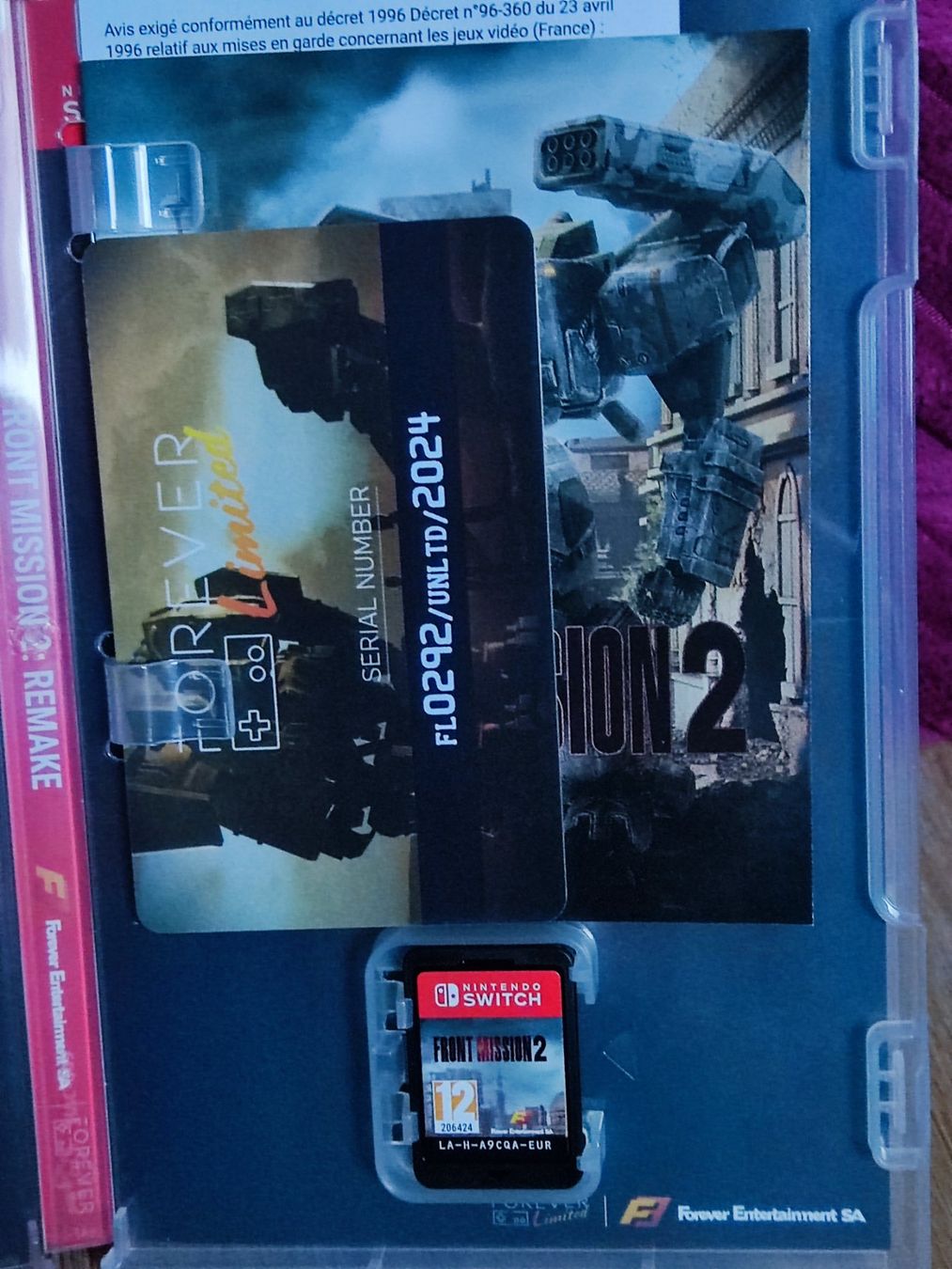 Giochi: Front Mission 2 (FOREVER LIMITED) - Nintendo Switch – Usato da Giswil venduto da lor_6kzr 1