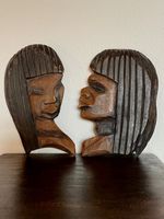 2 Wandbilder aus Holz - Brasilien
