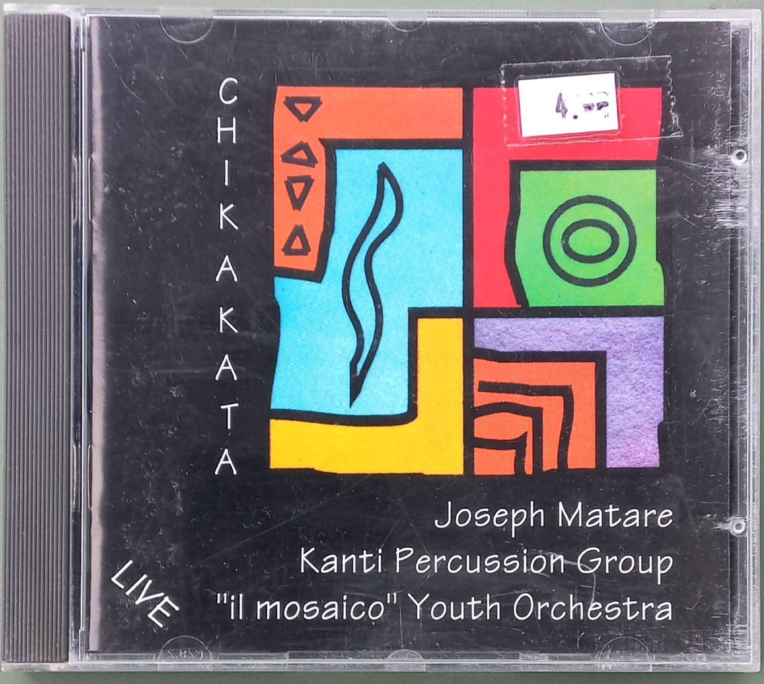 CD: CD - Joseph Matare - Kanti Percussions Group – Usato da Niederuzwil venduto da lubimaja