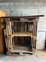 Paletten Verkaufsstand