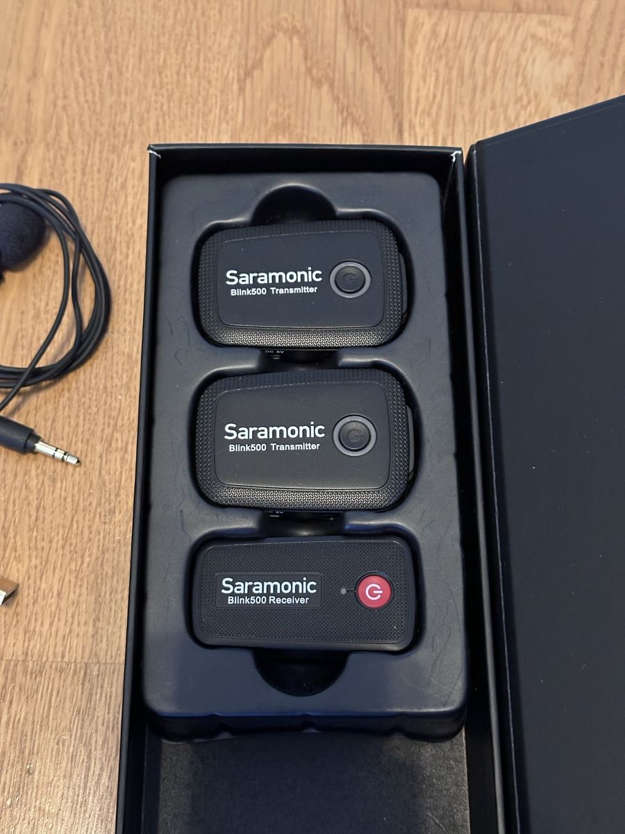Microfoni: Saramonic Blink 500 Lavalier-Mikrofon  – Usato da Uettligen venduto da pamo1974 1