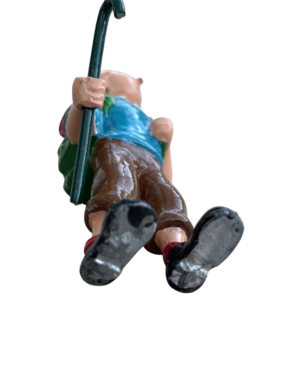Statuette: Tim & Struppi - Tintin - Bleifigur ca. 5 cm - Wanderer – Usato da Pratteln venduto da Dollshop 4