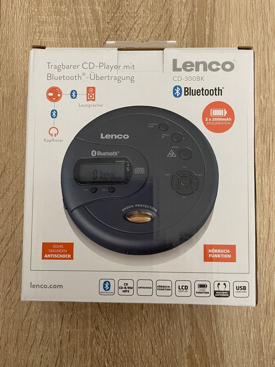 Tragbarer CDPlayer mit BluetoothÜbertragung Kaufen auf Ricardo