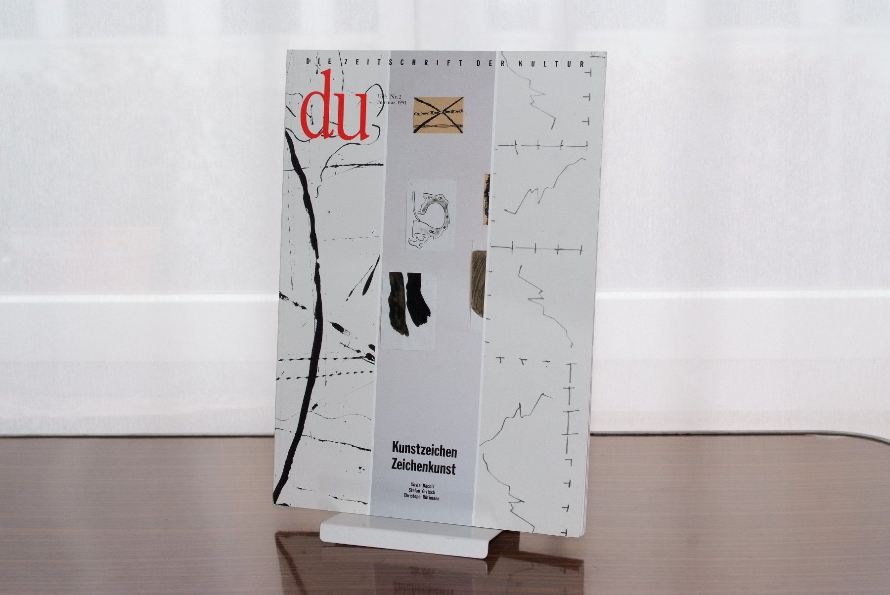 Libri: du Heft; Silva Bächli '91 Kunstzeichen/Zeichenkunst #Gritsch – Usato da Aarau venduto da Pearlz 1