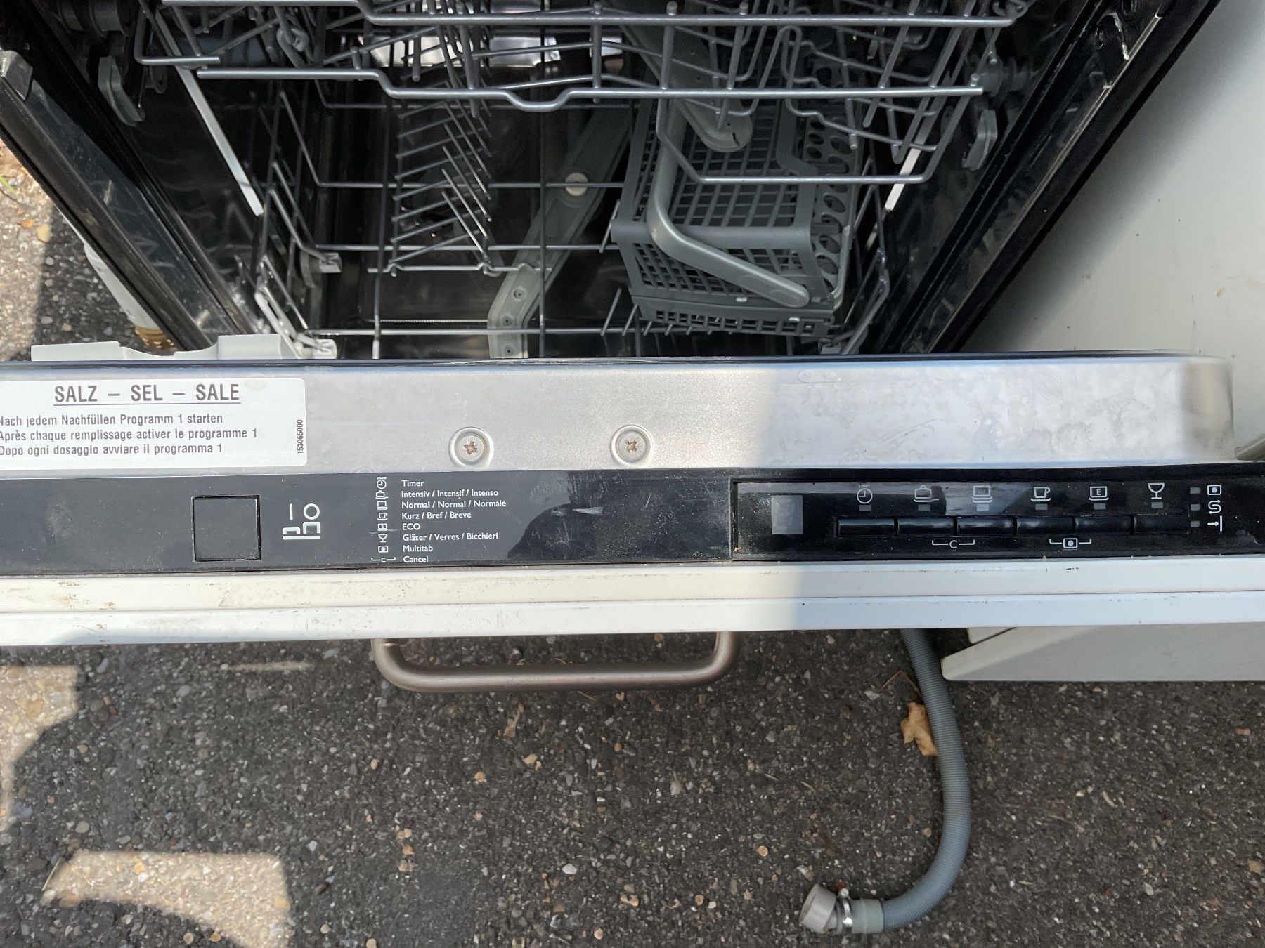 Lavastoviglie: Geschirrspüler Electrolux - Einbau, weiss, gebraucht – Usato da Uster venduto da Hotelliquidation 2