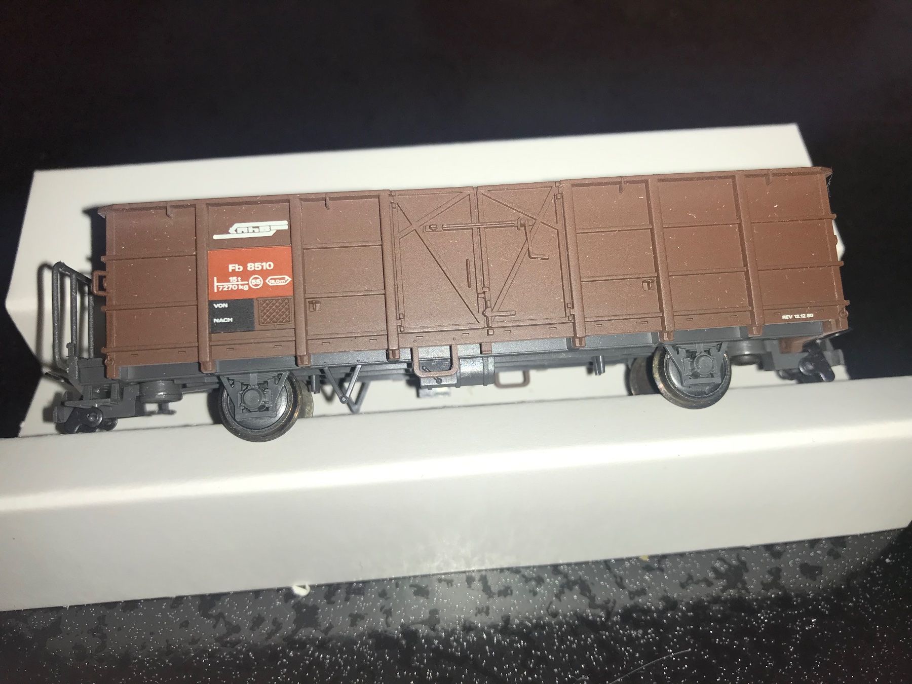 Bemo Modellini di ferrovie: Bemo , Fb 8510 der RhB mit OVP – Usato da Glis venduto da 1Hector1 1