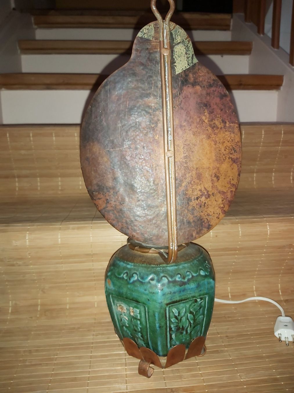 Lampen: Lampe, asiatisch, antik, türkis – Gebraucht aus Winterthur von Goldpipau 5