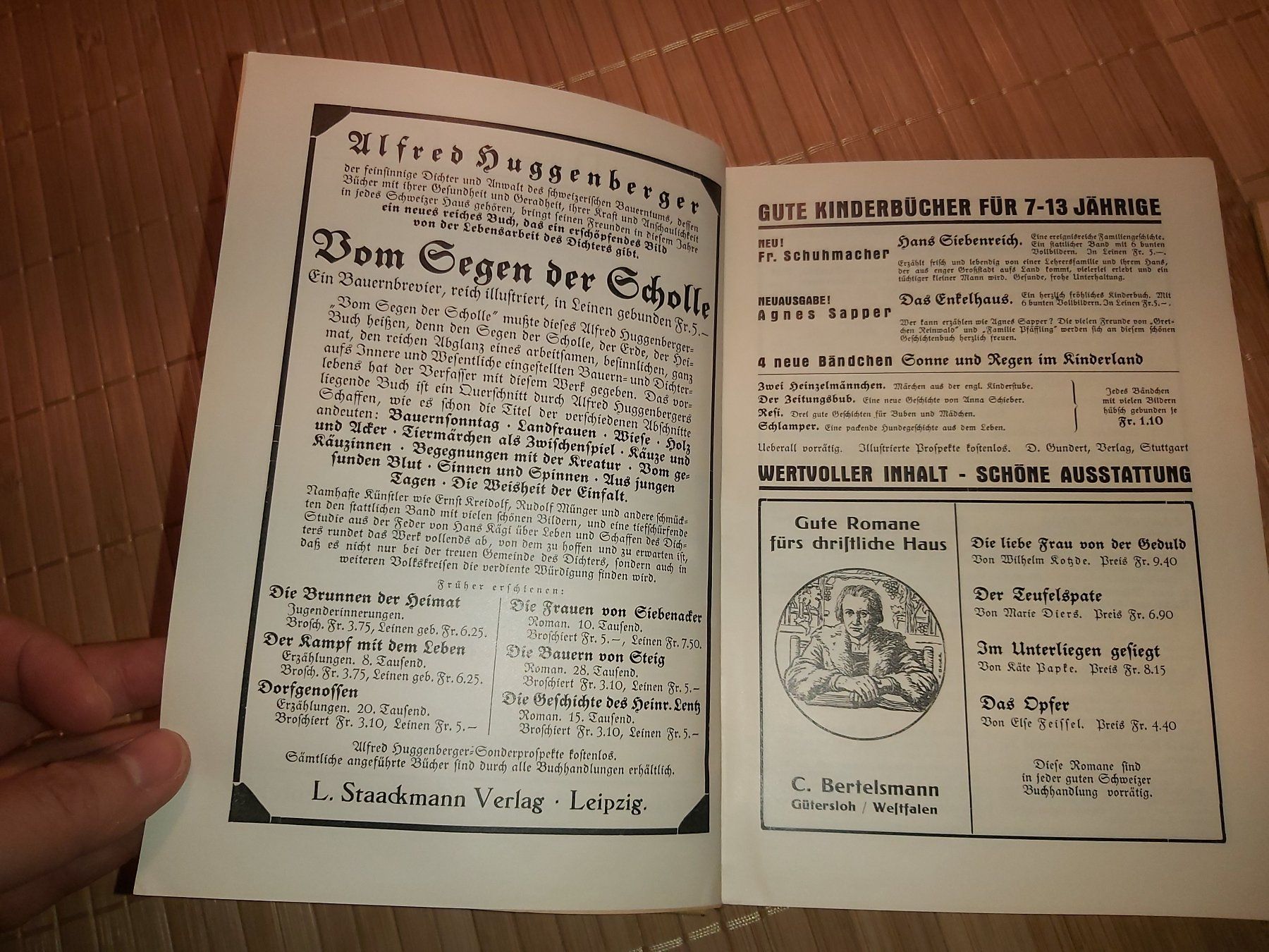 Libri: Die Ernte, Schweizerisches Jahrbuch – Usato da Winterthur venduto da Goldpipau 7