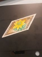 Timbre rare Mongolie, fleur jaune 50c, collection!