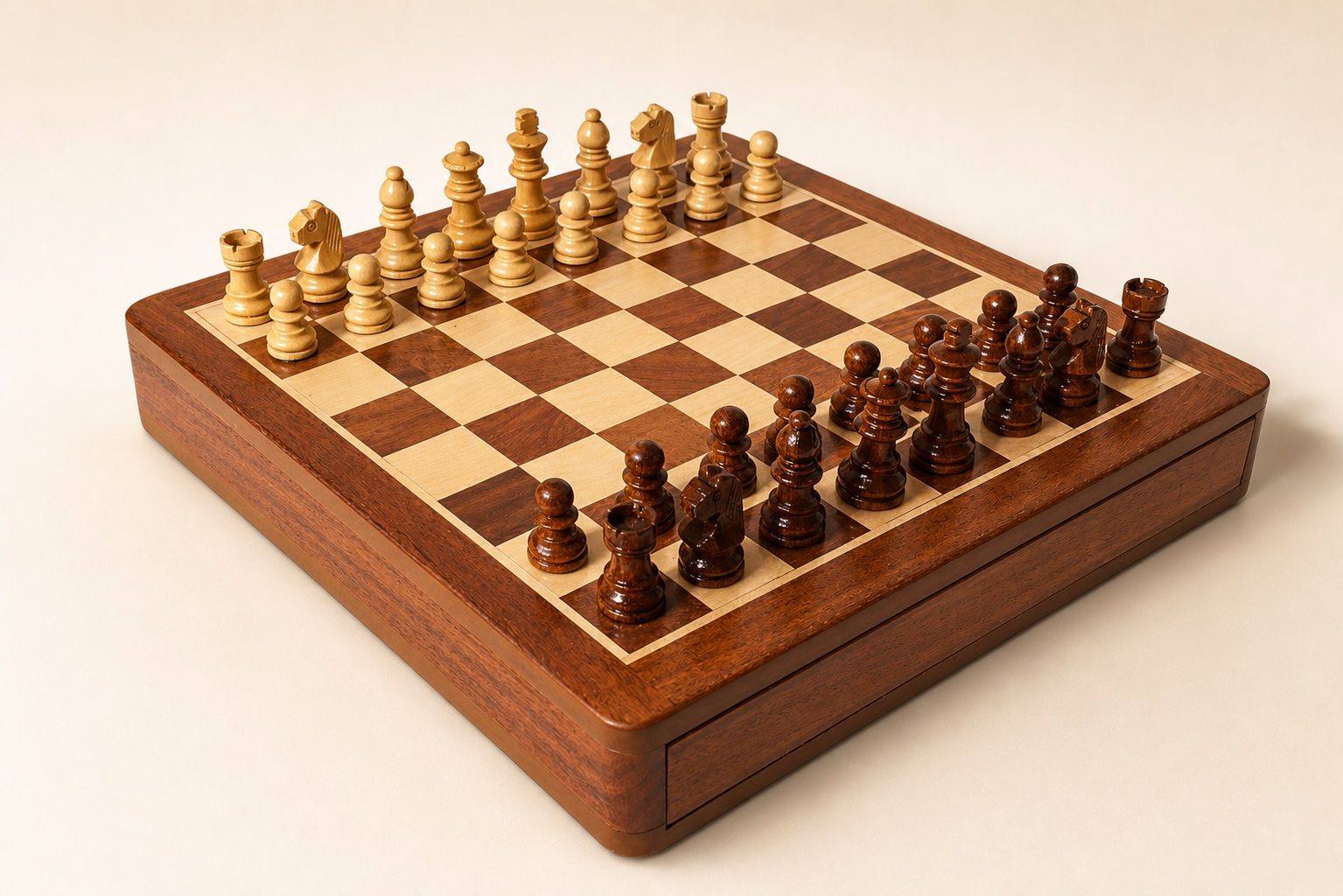 Giochi: Reiseschach-Set Magnetisch mit Schublade – Nuovo e nell'imballaggio originale da Tägerig venduto da An777