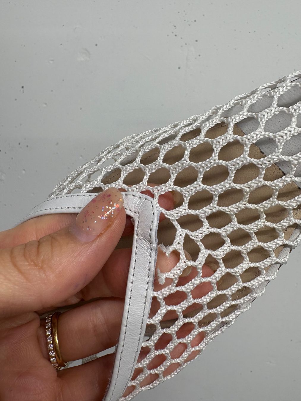 Damenschuhe: Sconlan Theodore Mules Schuhe Weiss Gr. 39 Netz Spitz – Neu (gemäss Beschreibung) aus Regensdorf von secondchancefashion 8