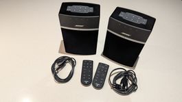 2× Bose SoundTouch 10 WLAN/Bluetooth Lautsprecher inkl. Fern