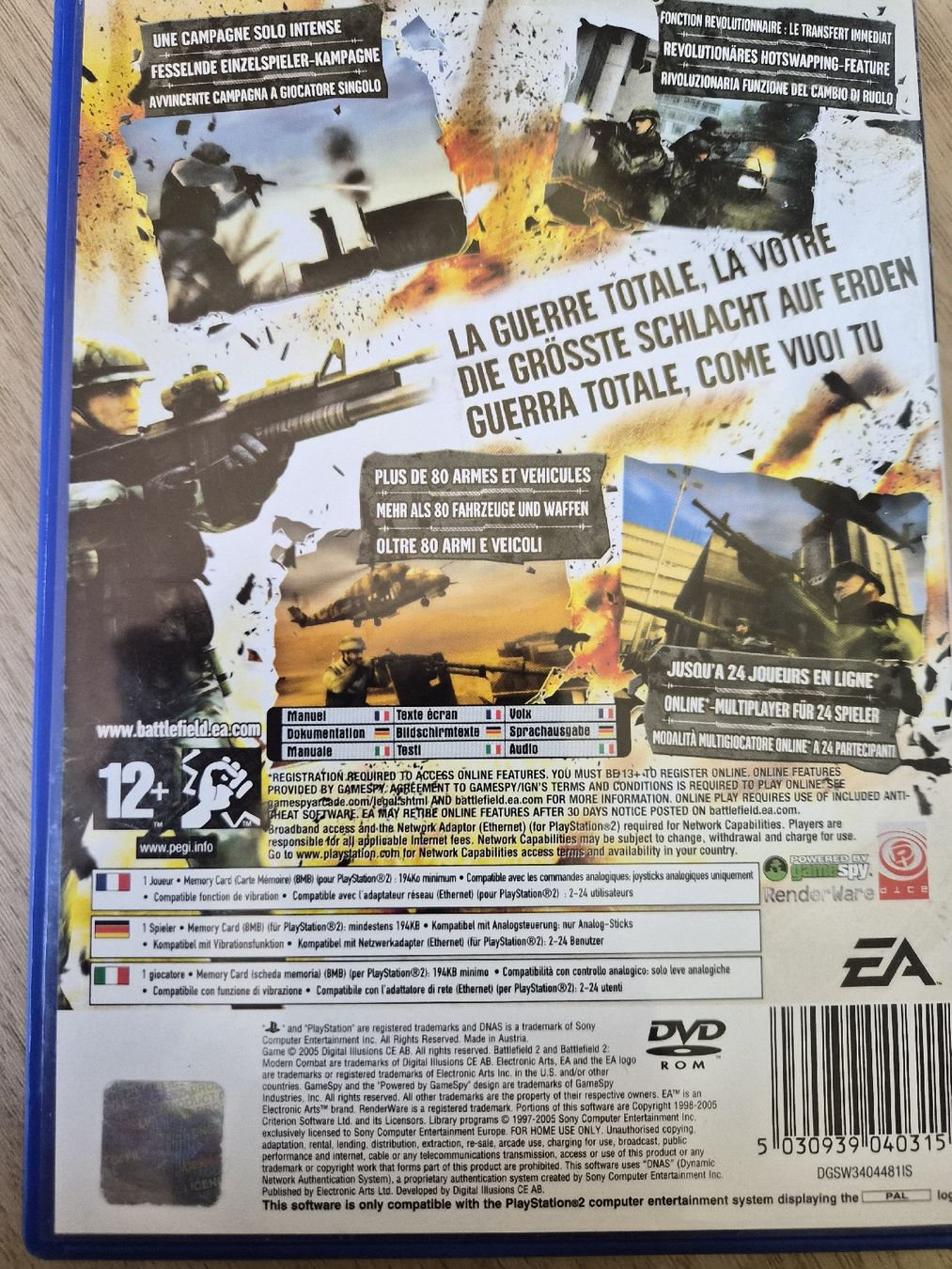 Sony Giochi: Jeu PlayStation 2 Battlefield 2 Modern Combat PAL – Usato da La Joux FR venduto da car_ck96 2