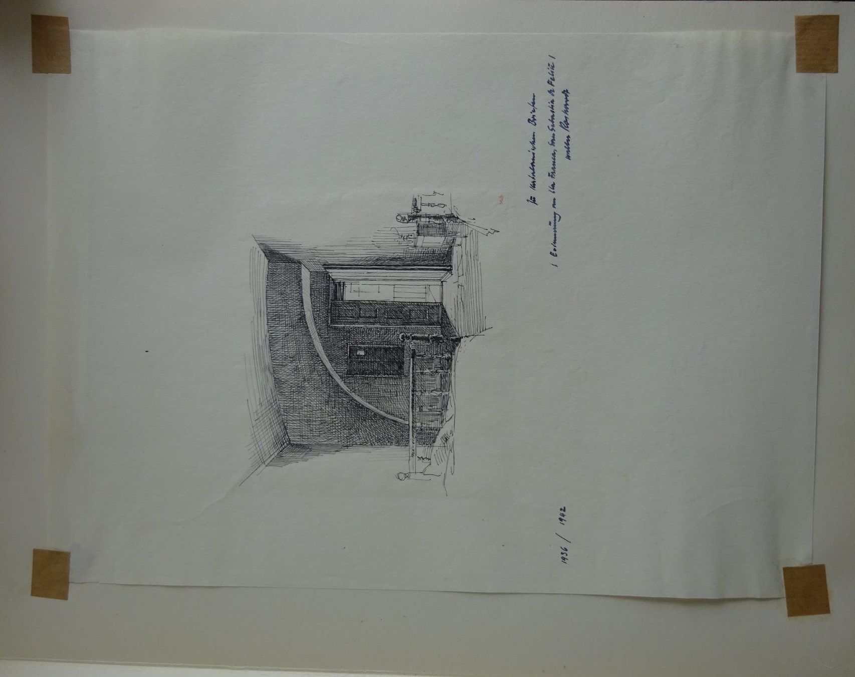 Gemälde: Schlafzimmer / Walter Roshardt 1897-1966 – Gebraucht aus Esslingen von eintagammeer 1