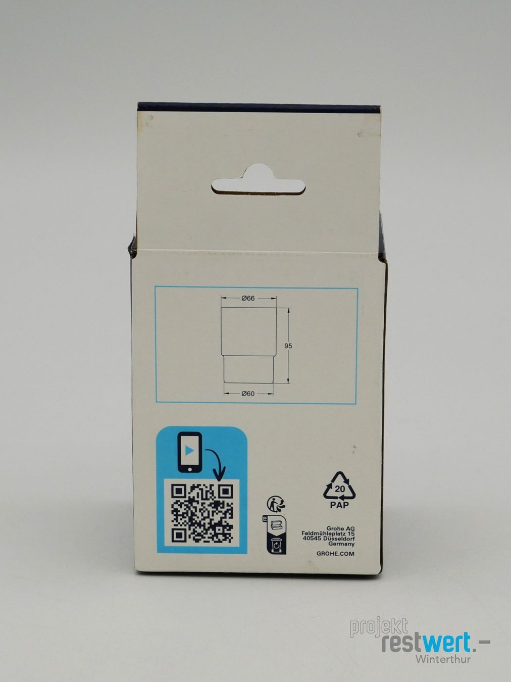 Grohe Bicchieri: GROHE Start QuickFix Zahnputzglas 240ml, 9.5cm – Nuovo (secondo la descrizione) da Winterthur venduto da Restwert_Winterthur 6