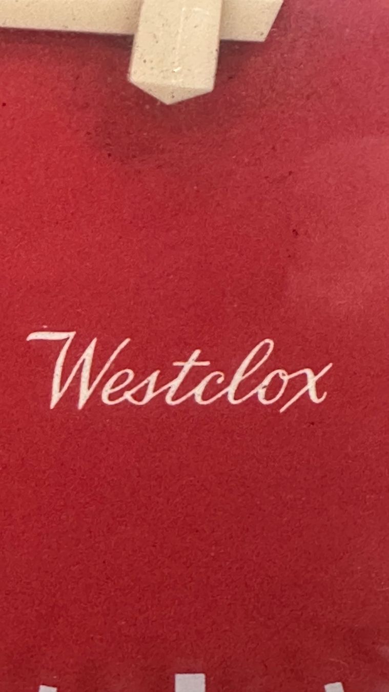 Orologi da terra & Orologi da parete: Westclox Elektrisch Wanduhr . – Usato da Otelfingen venduto da Yossi-68 2