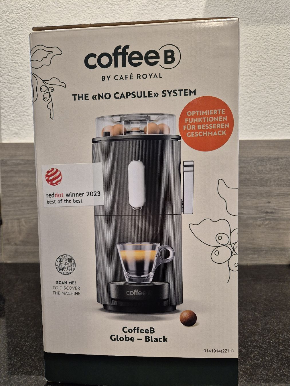 Coffee B Macchine per caffè & Macchine per espresso: Coffee B Globe black – Usato da Therwil venduto da moeggli 4