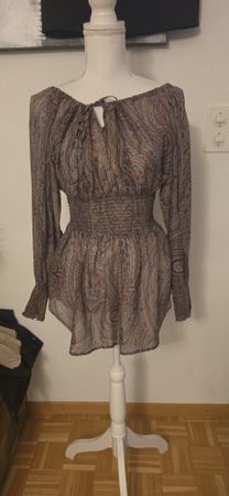 Damen Bluse Avant Premiere Seide Grösse 38