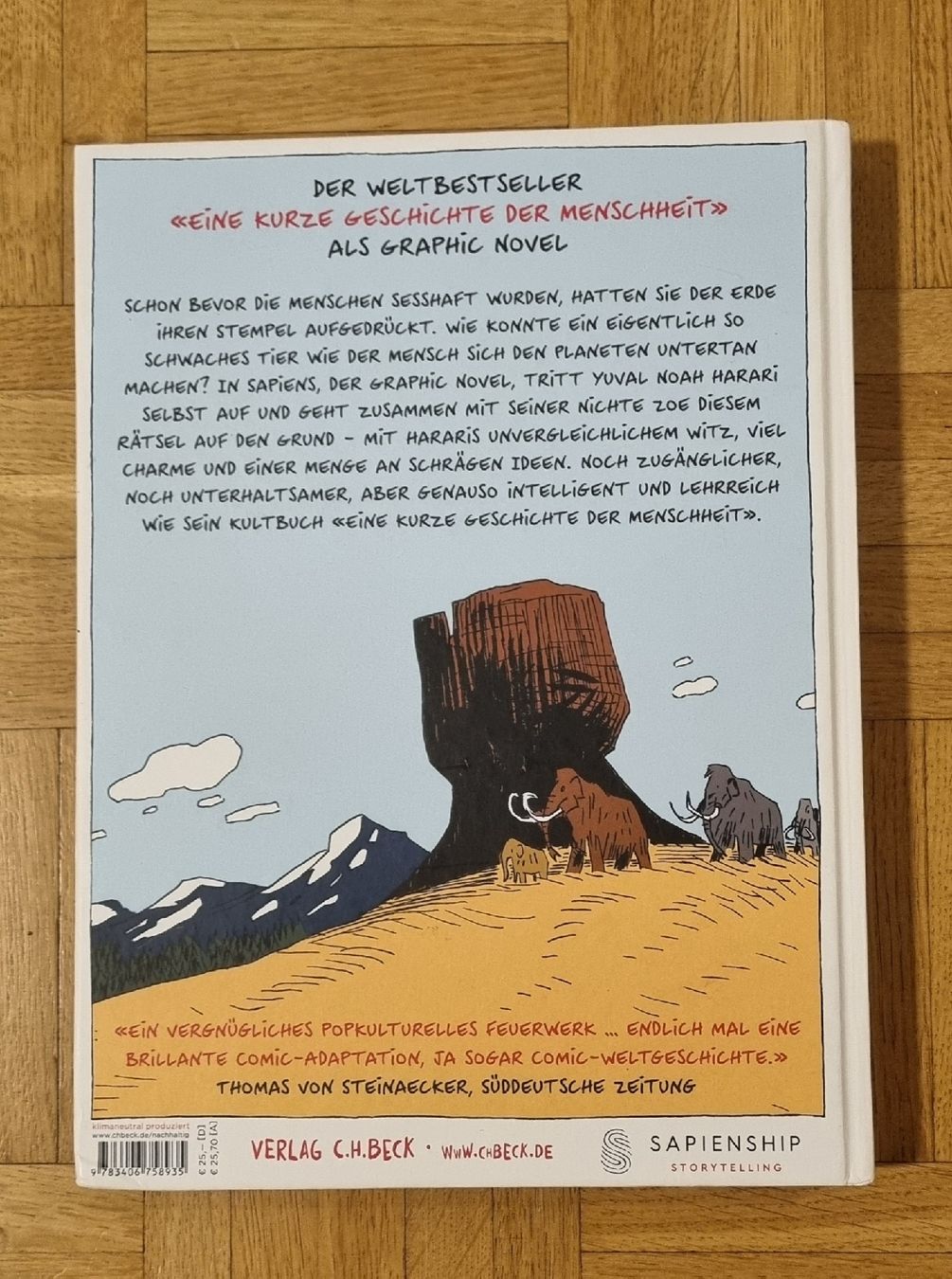 Fumetti: Sapiens -  Der Aufstieg von Yuval Noah Harari – Nuovo (secondo la descrizione) da Zürich venduto da GorilKing 1
