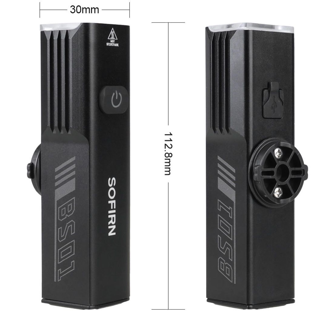 Lampade: Bike Lampe Sofirn BS01 mit 2000 Lumen – Nuovo e nell'imballaggio originale da Arbon venduto da Helmuth 5