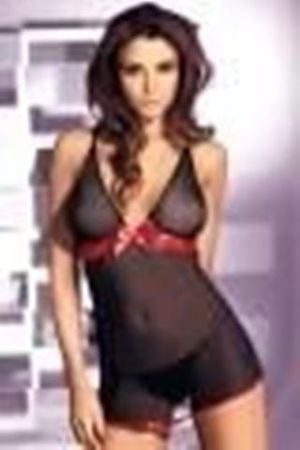NEGLIGE TARINA SCHWARZ ONE SIZE MOD11915