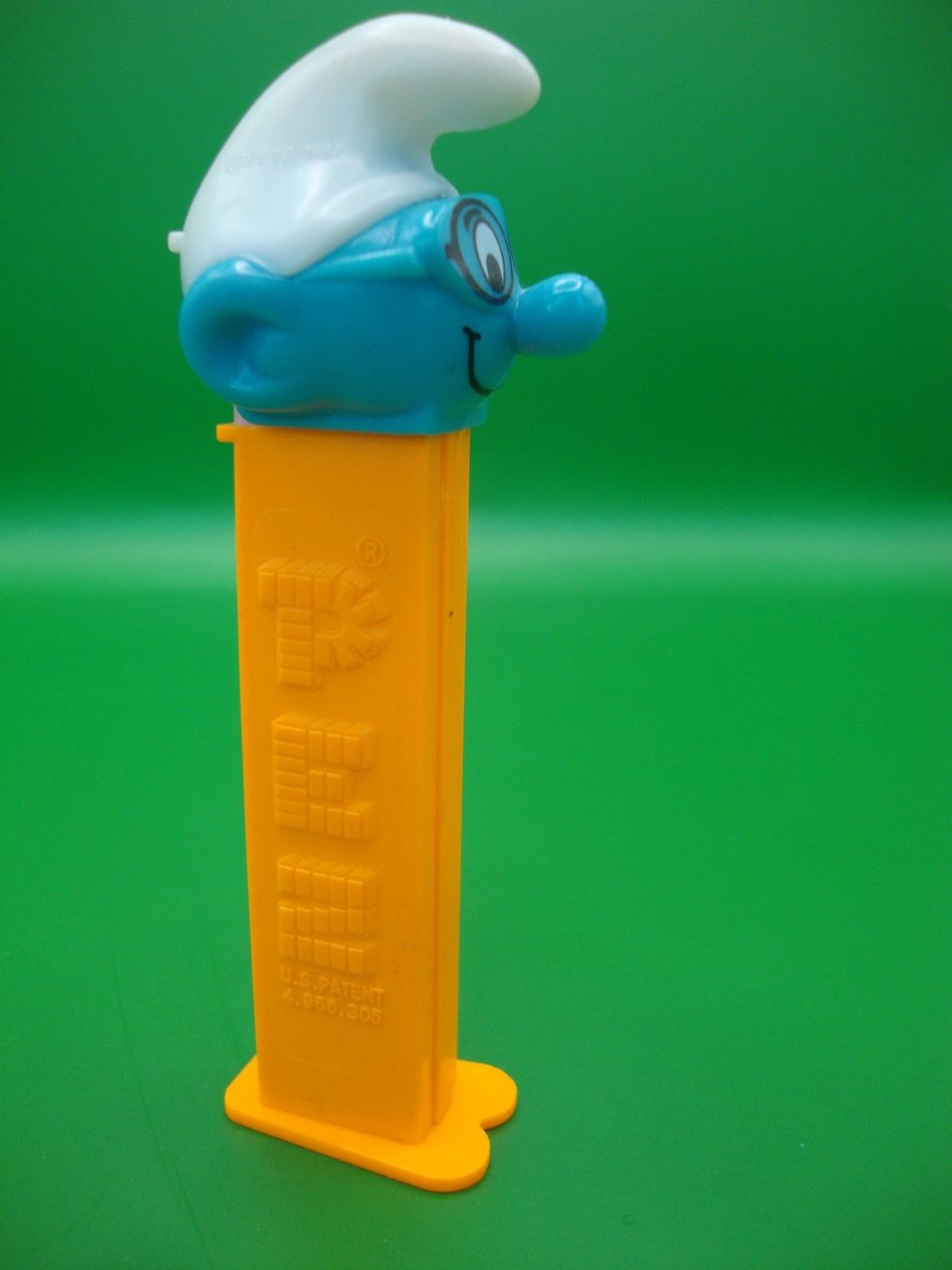 Pez Figuren: PEZ BRILLEN SCHLUMPF PEYO 1997 – Gebraucht aus Basel von pink2010 1