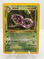 Pokemon Karte - Arbok Fossil Erste Editon DE