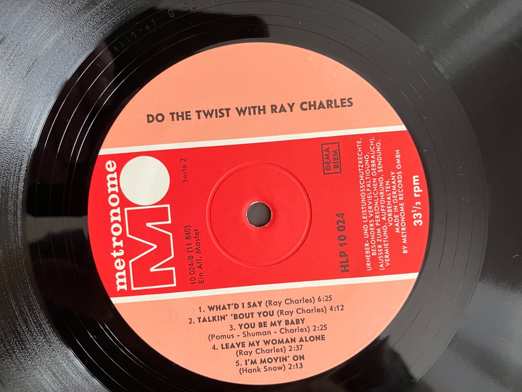 Schallplatten: Ray Charles – Gebraucht aus Aarwangen von Jukebox3 8